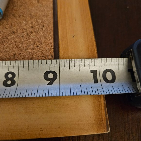 cork board with push pins for notes reminders or anything! - Picture 6 of 7